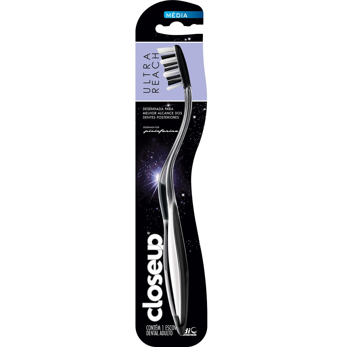 Escova dental Close Up ultra reach média