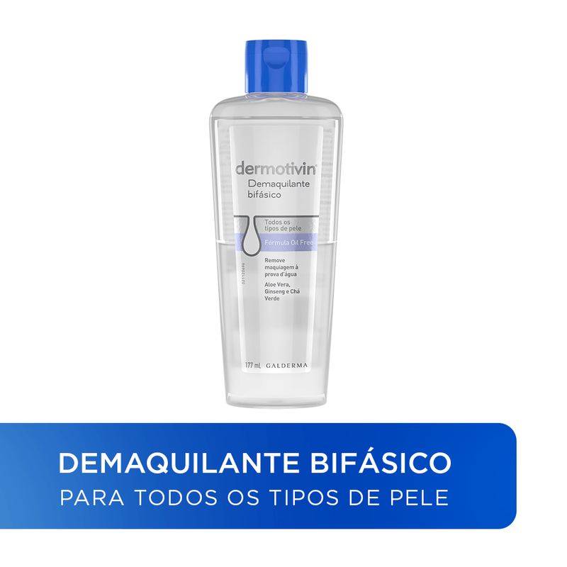 Demaquilante Dermotivin Bifásico 177ml