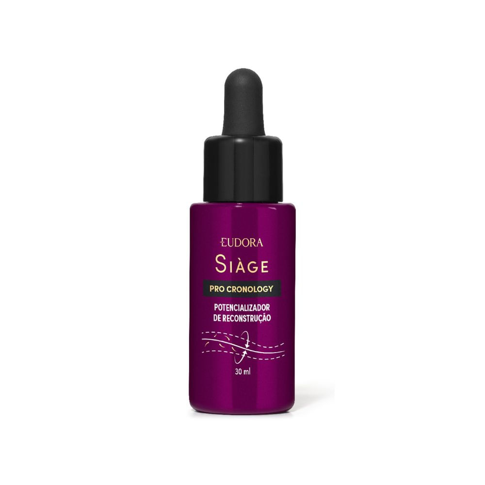 Potencializador Capilar Eudora Siàge Pro Cronology Reconstrução 30ml