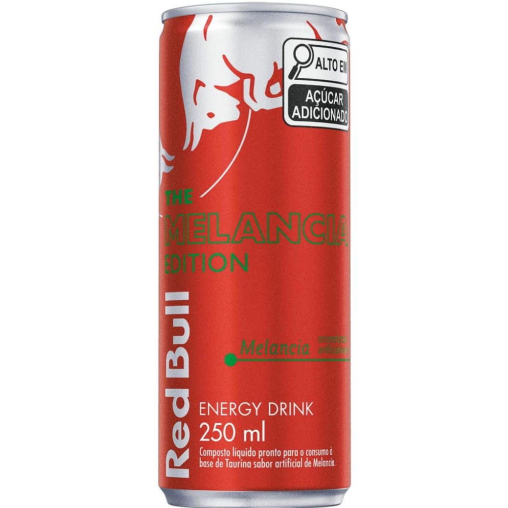 Energético Red Bull Summer Edition Sabor Melancia 250ml