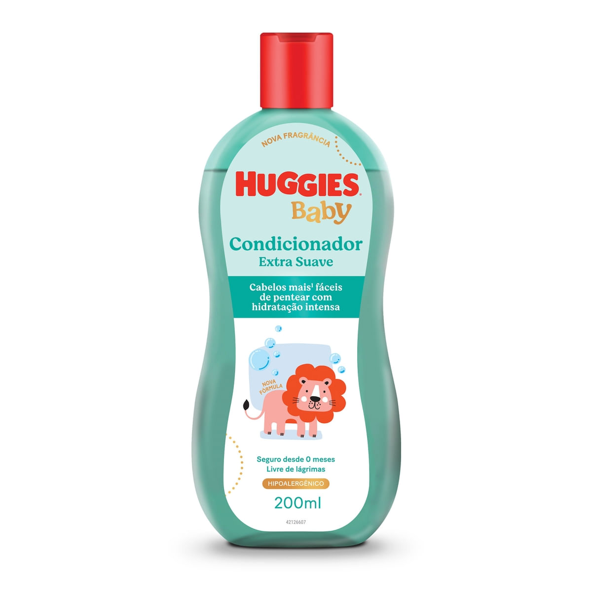Condicionador Huggies Extra Suave para Bebê Hipoalergênico 200ml