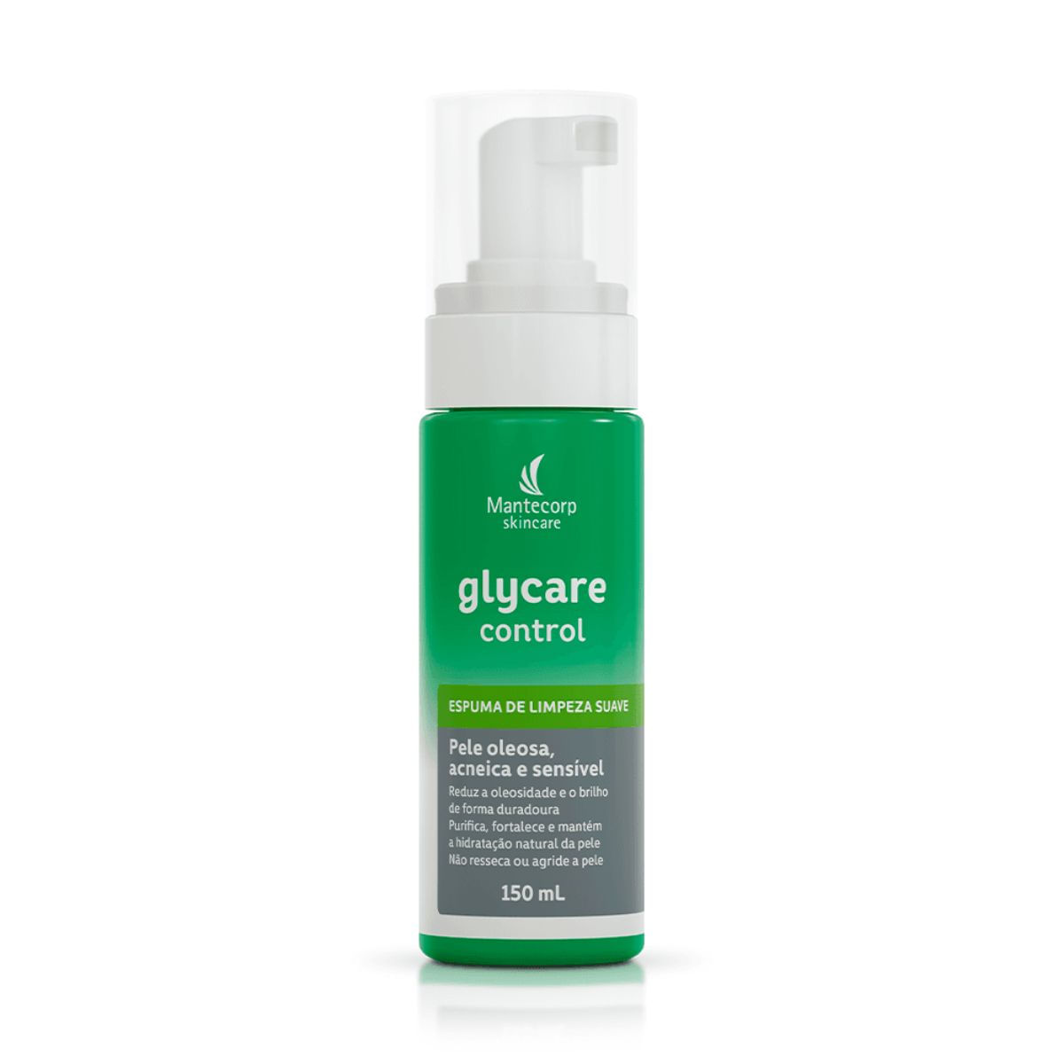 Espuma de Limpeza Facial Glycare Control Ácido Glicólico 150ml