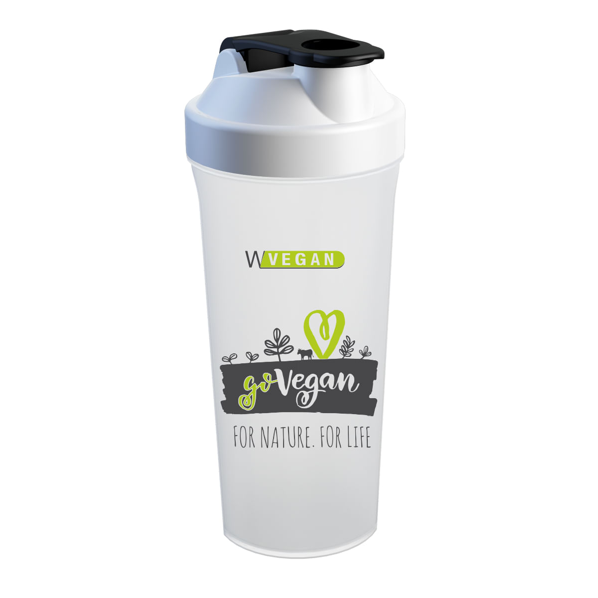 Coqueteleira WVegan 600ml GoVegan Vegano