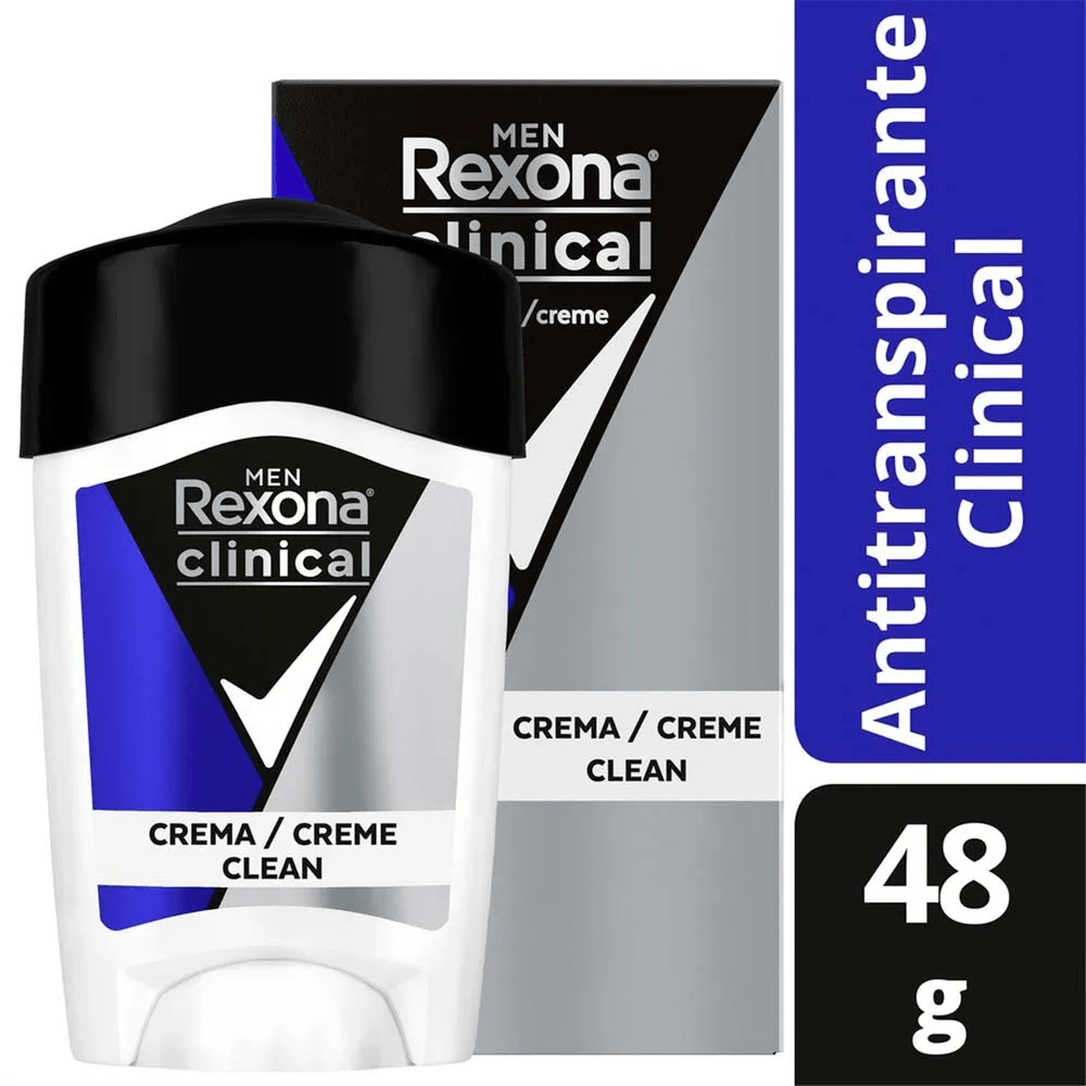 Desodorante Antitranspirante rexona masculino azul 48 gr