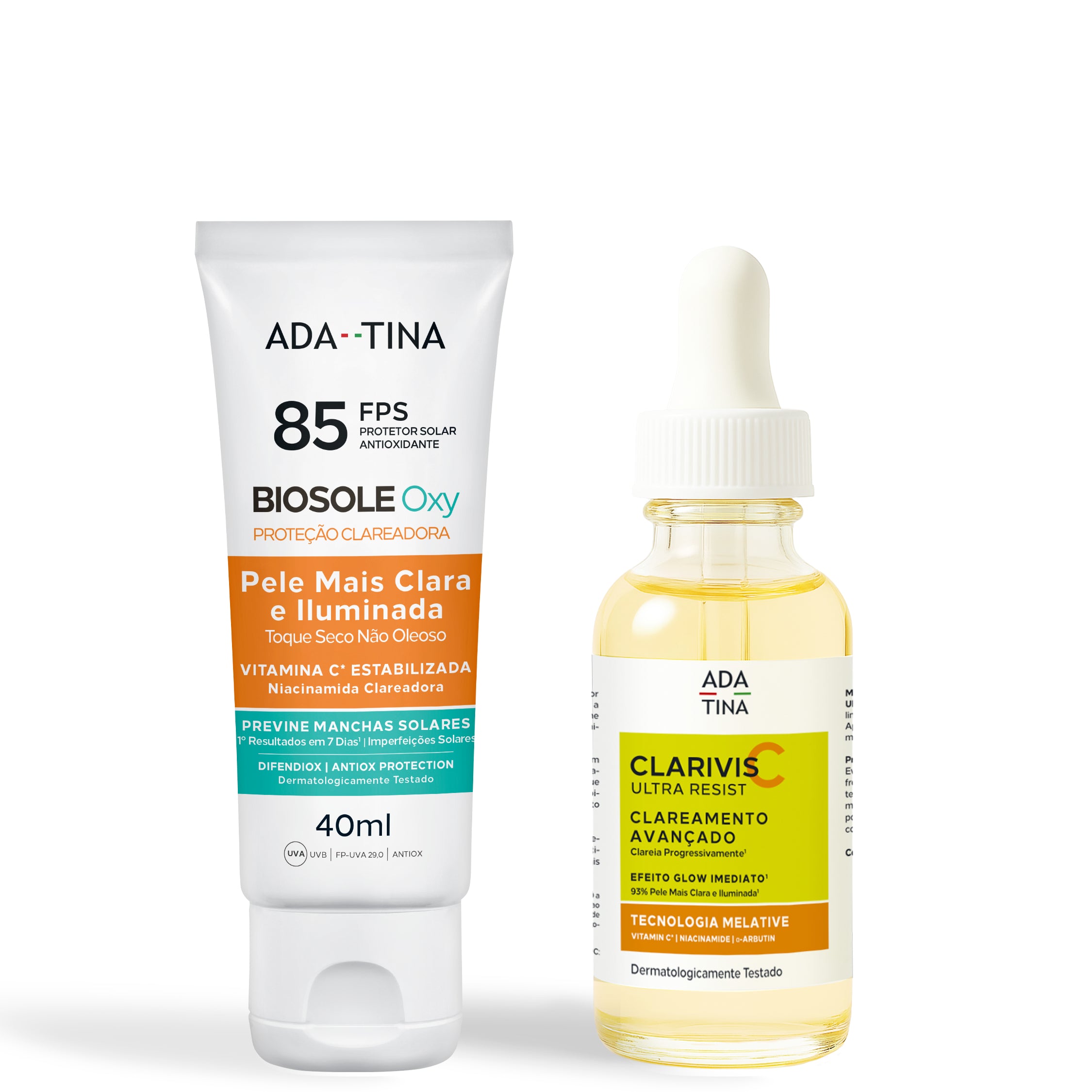 Kit Melasma Ultra Sérum Clarivis C Ultra Resist Protetor FPS85