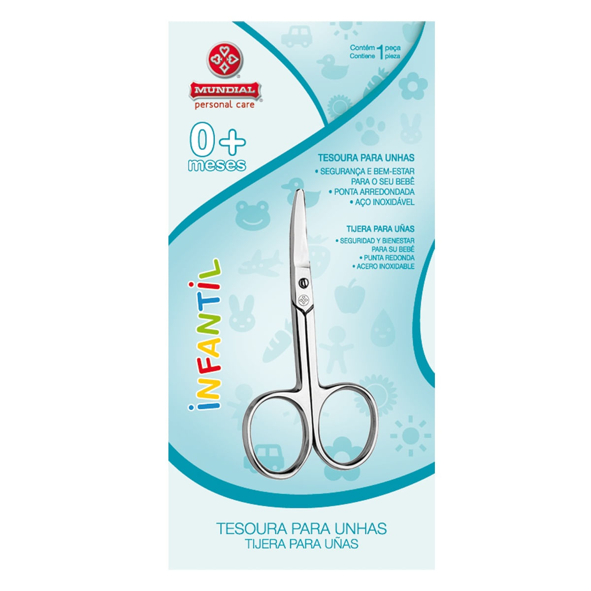 Tesoura Flex Unha Baby 307
