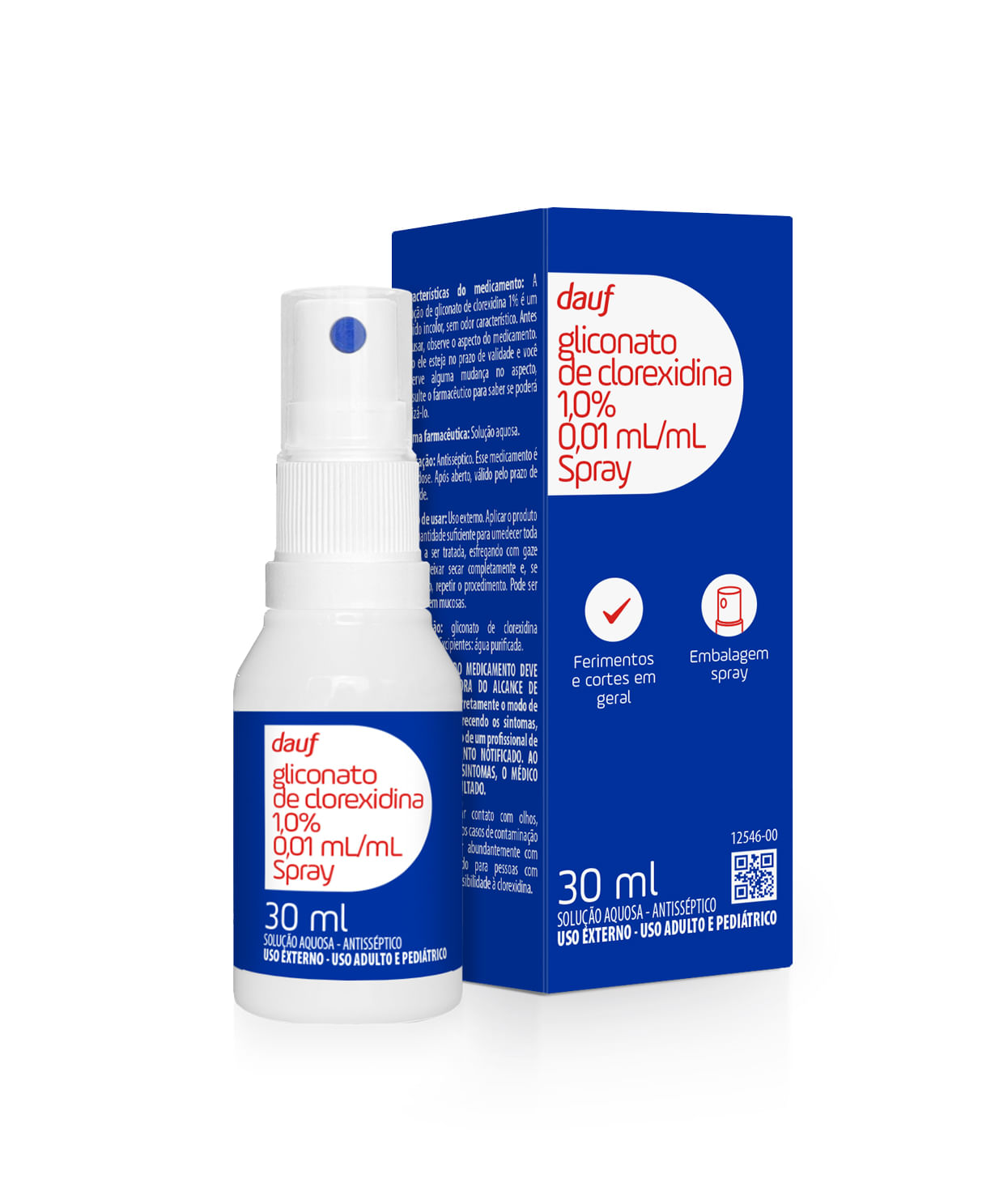 Antiseptico Dauf Clorexidina 1% 30ml