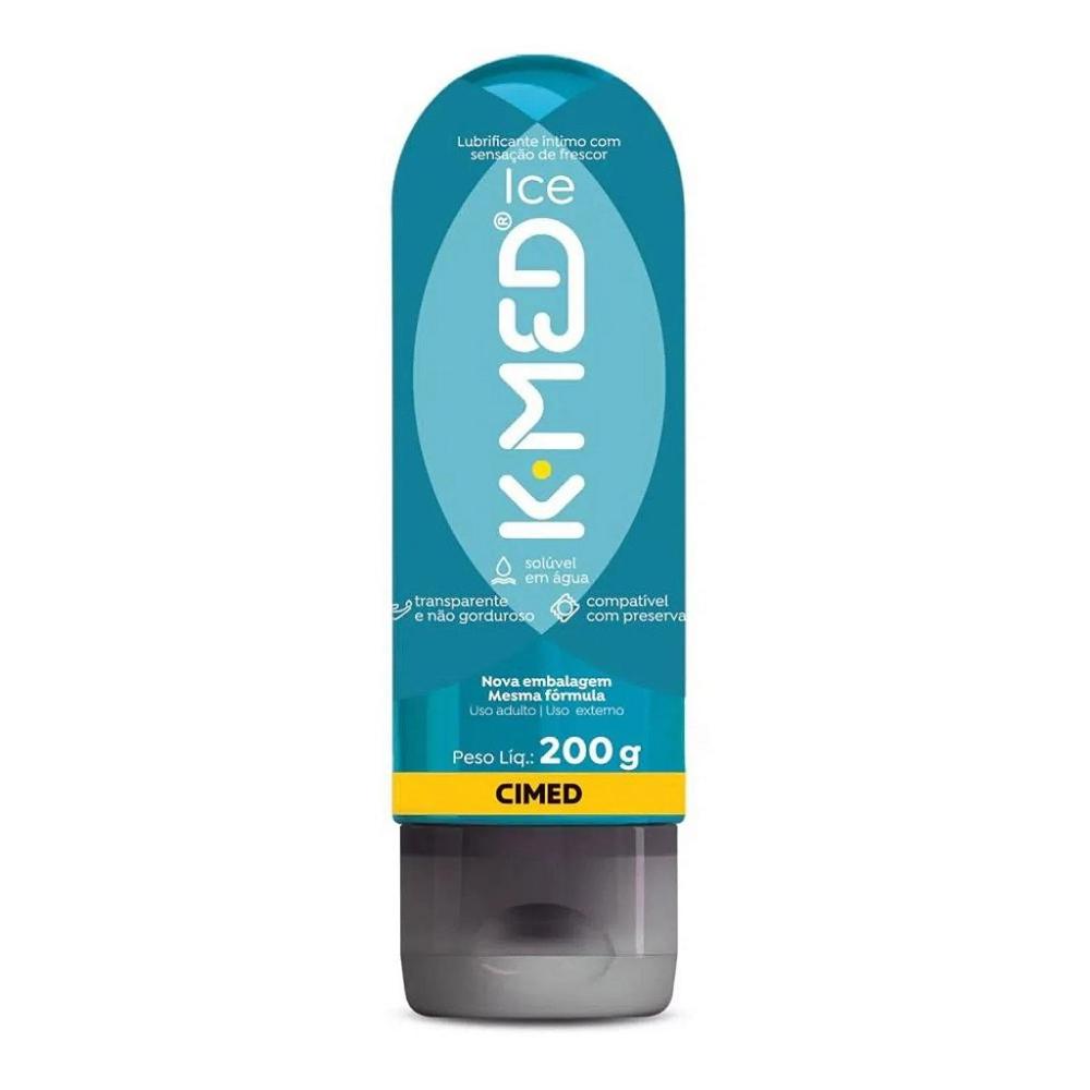 K-Med Ice Gel Lubrificante Íntimo 200g