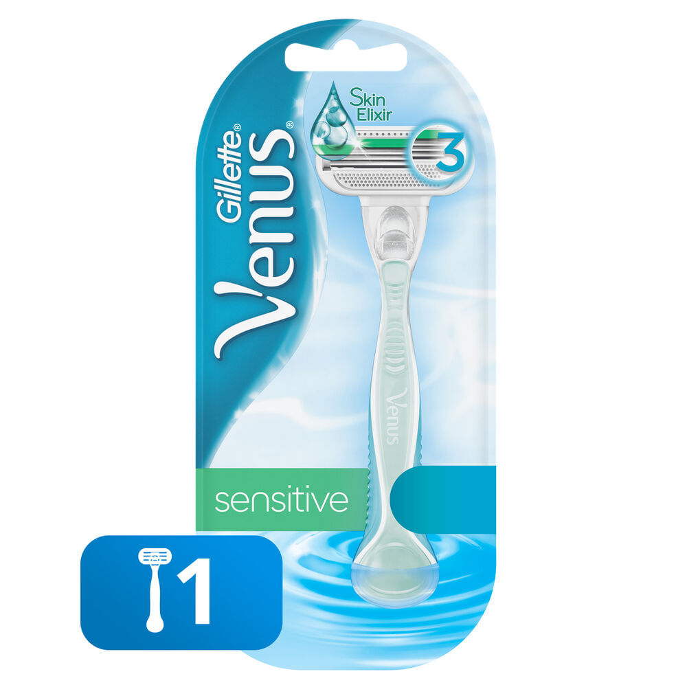 Aparelho de Depilação Recarregável Gillette Venus Skin Protect Sensitive 1 Unidade