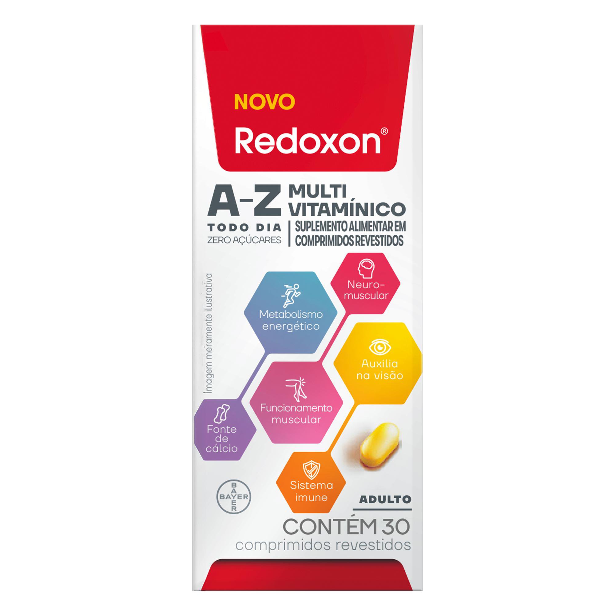 Redoxon A-Z Multivitamínico 30 Comprimidos Revestidos