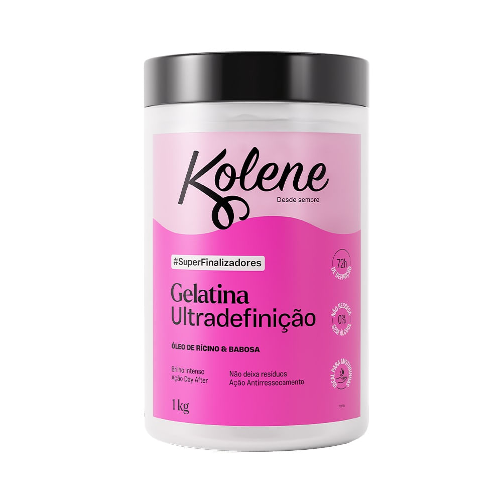 Gelatina Modeladora Kolene Superfinalizadores Ultradefinição 1kg
