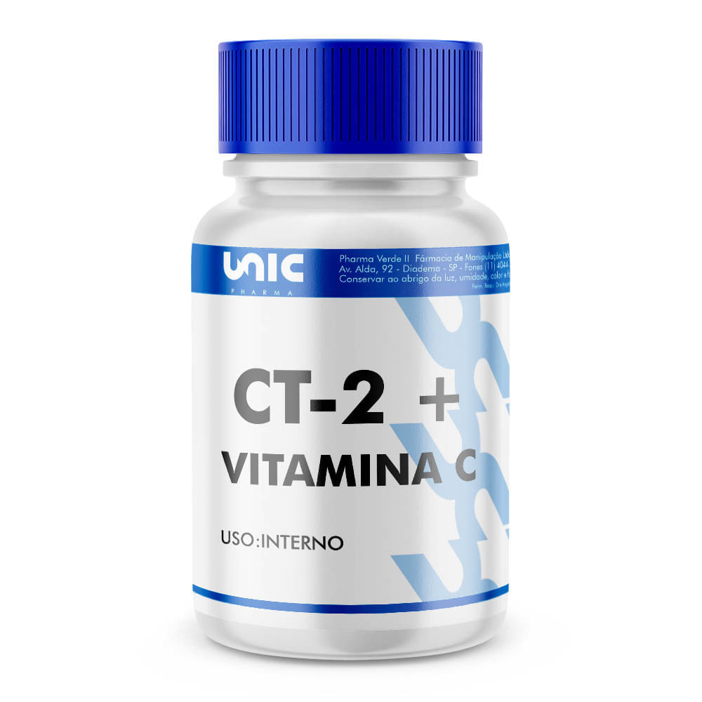 CT-II (Colágeno Tipo II) 40mg + Vitamina C - 30 Cápsulas