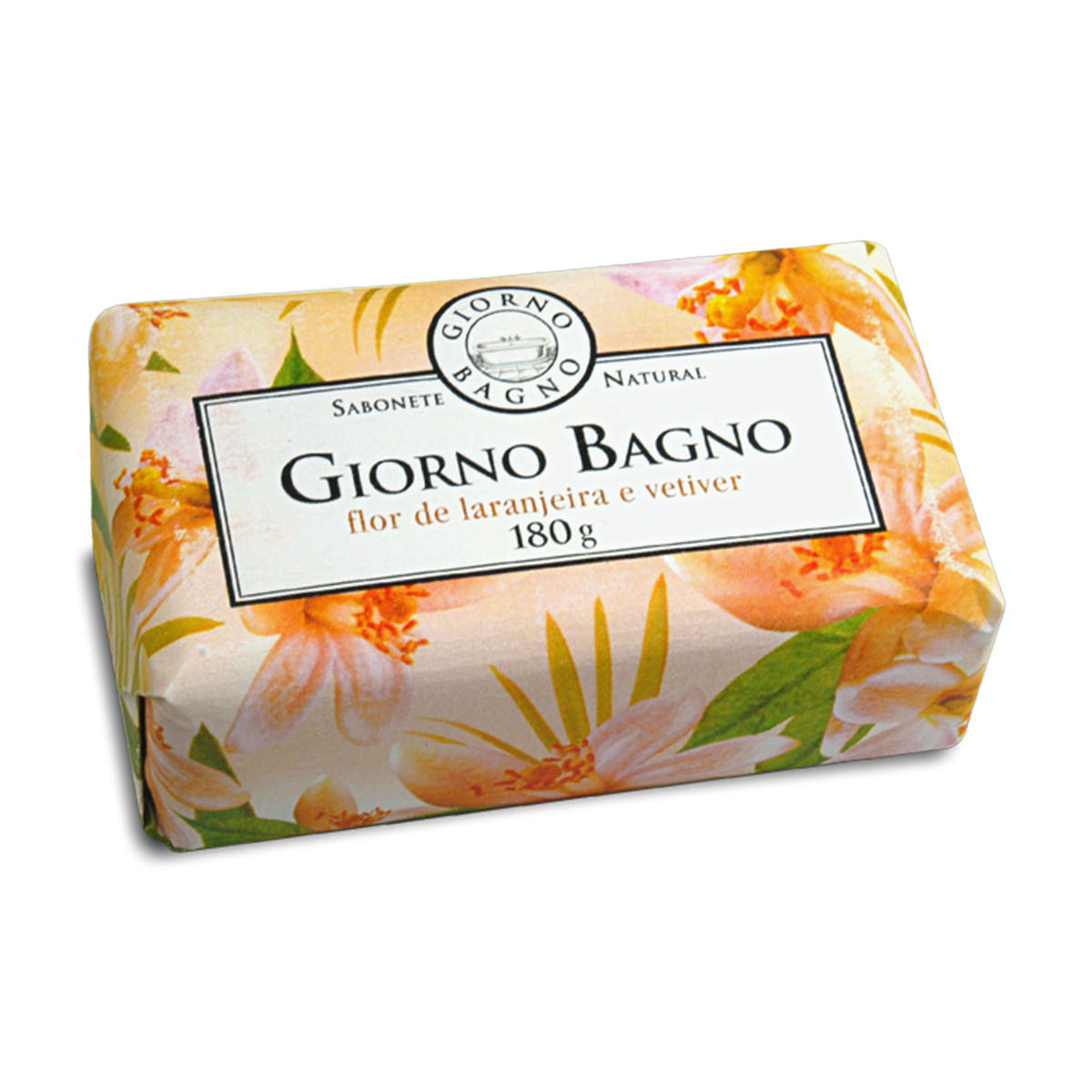 Sabonete giorno Bagno Flor de Laranjeira e vetiver