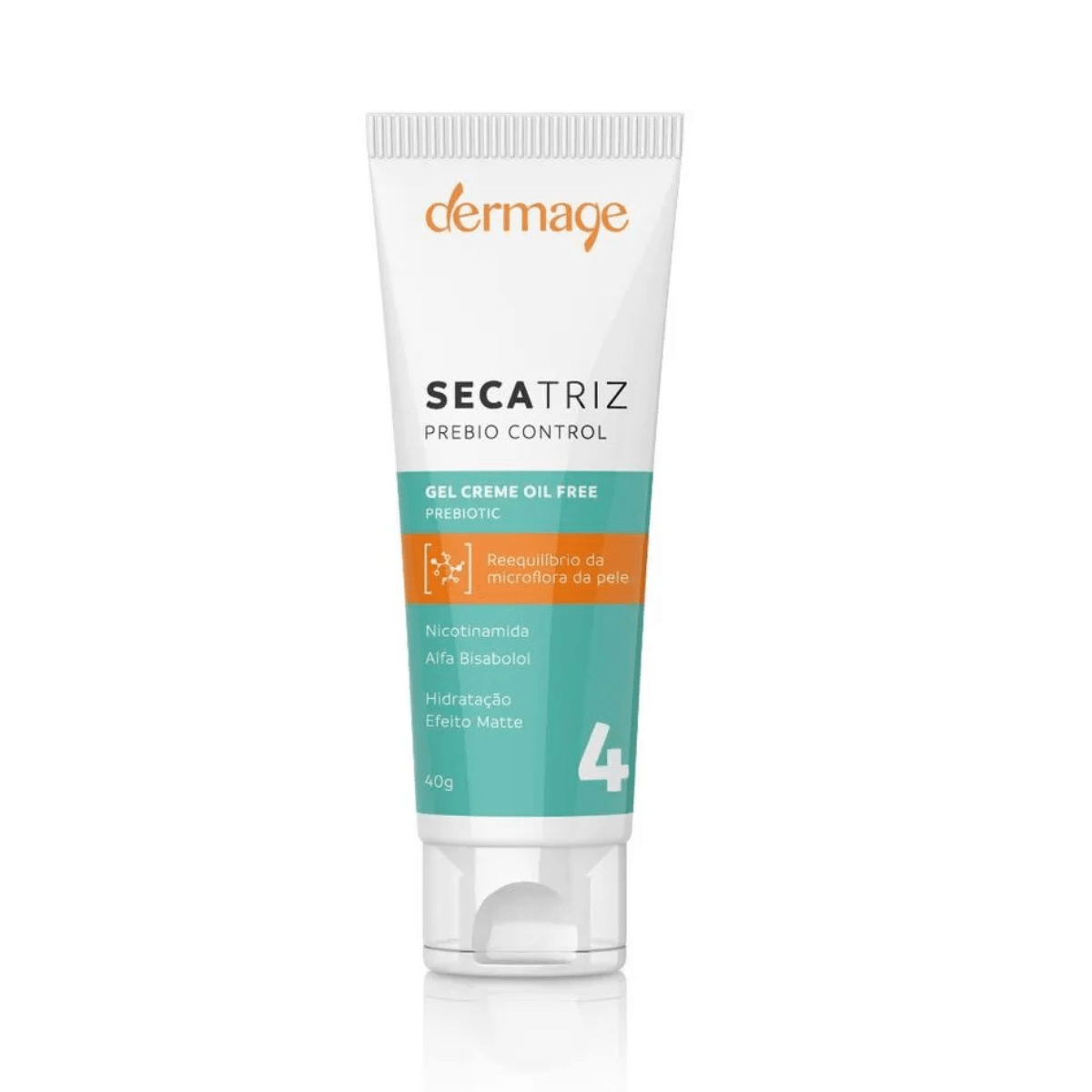 Hidratante Facial Dermage Secatriz Prebio Control Gel Creme 40g