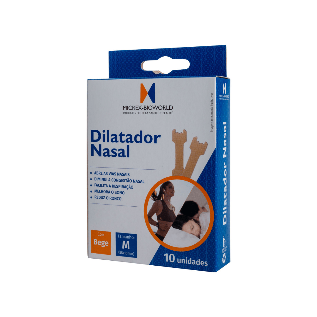 FITA DILATADOR NASAL Tamanho M 10 unidades
