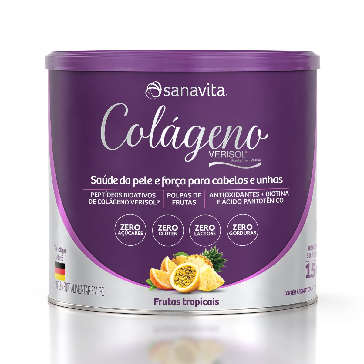 Colágeno Verisol ® Frutas Tropicais. 150g | 30 doses