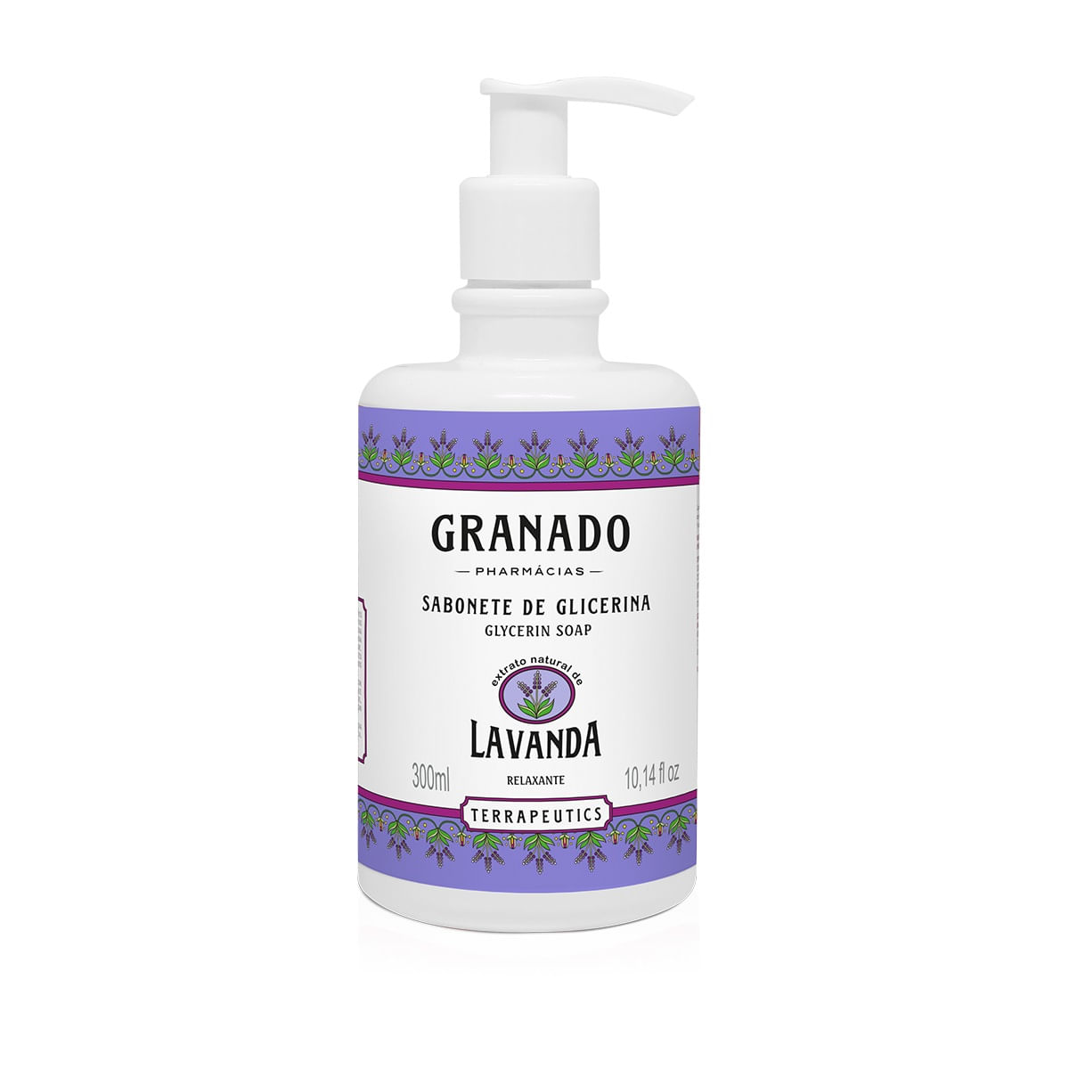Sabonete Líquido Glicerinado Granado Terrapeutics Lavanda 300ml