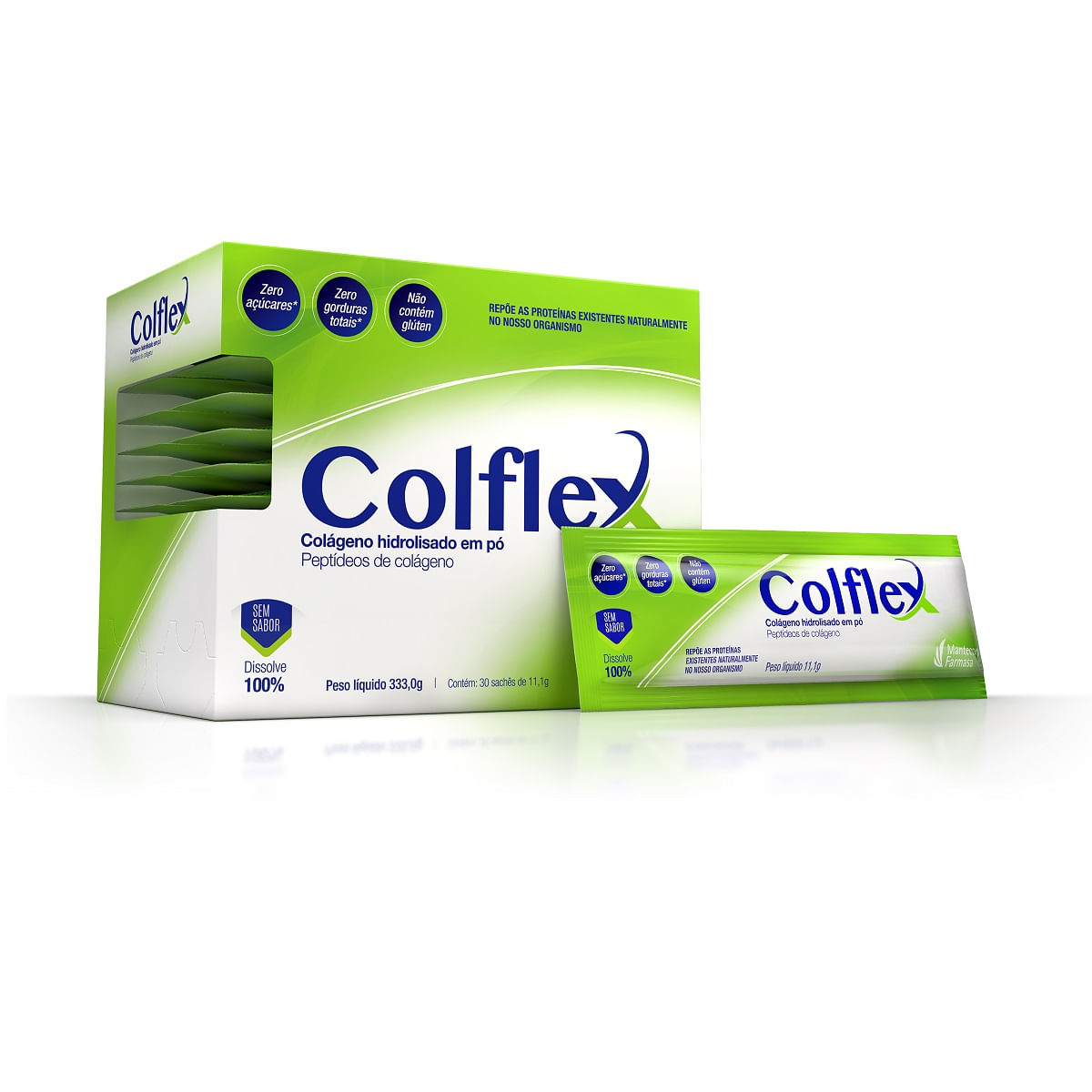 Colflex Colágeno Hidrolisado em Pó 30 Sachês