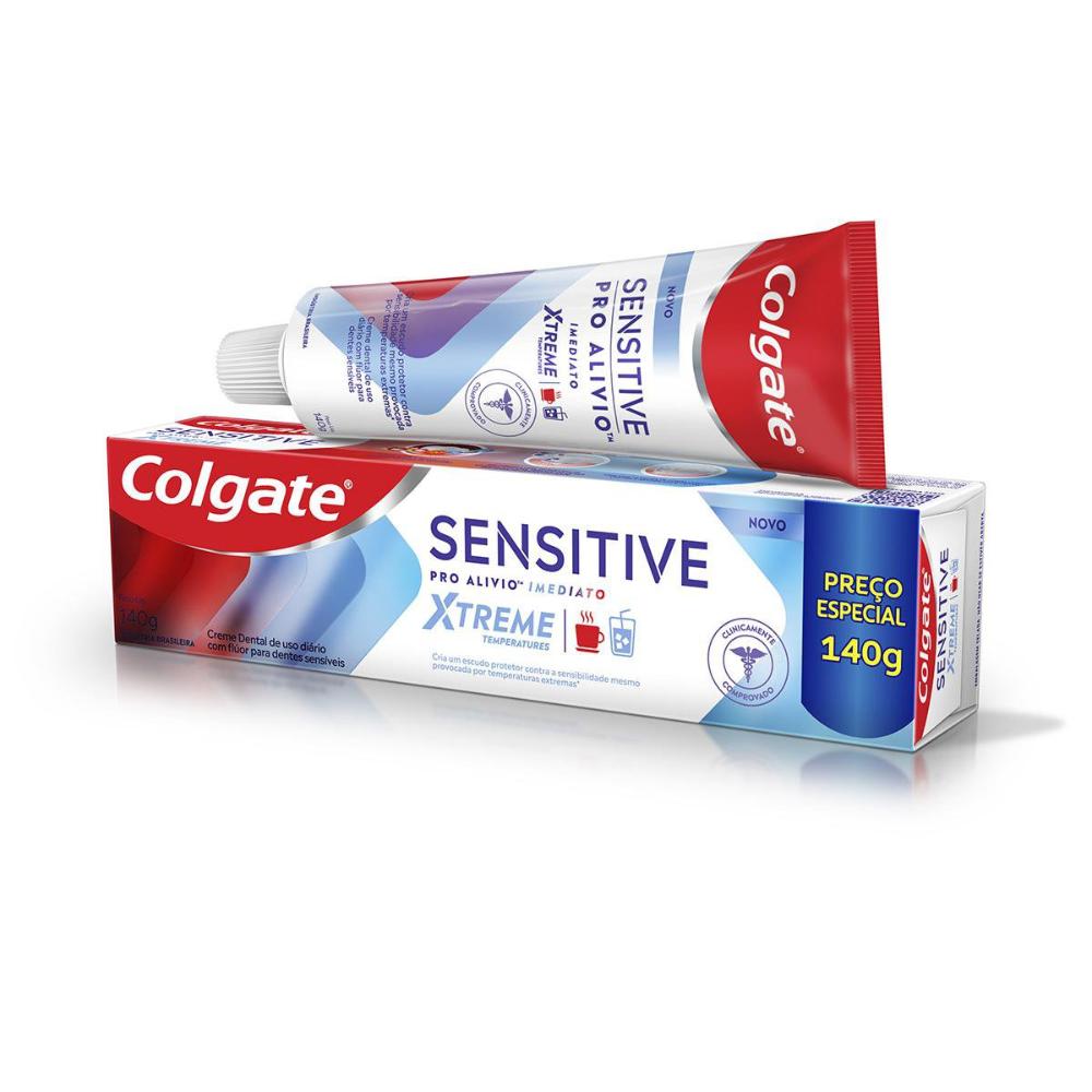 Creme Dental Colgate Sensitive Pro-Alívio Imediato Temperature Xtreme 140g