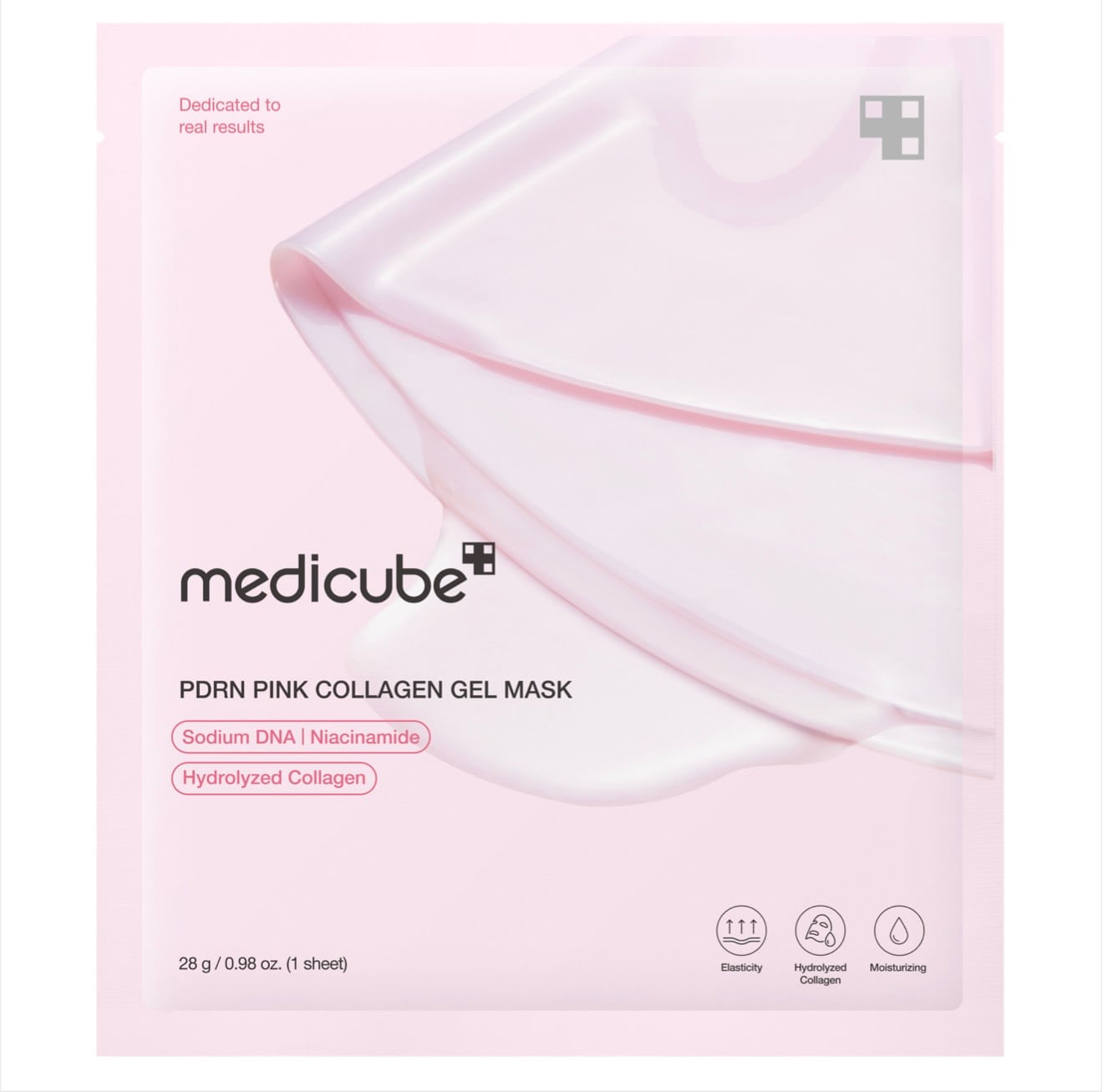 Máscara Facial Medicube Pdrn Pink Collagen 75ml 4 Unidades