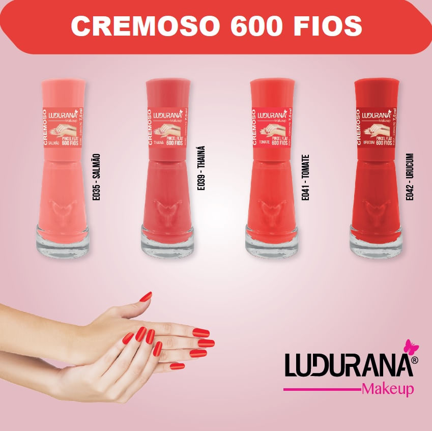 Esmalte Ludurana 600 Fios 7,5ml Castanho
