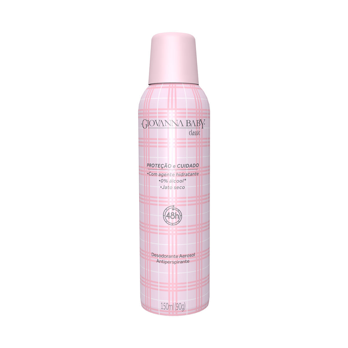 Desodorante Giovanna Baby Aero Sem Alumínio Classic - 150ml