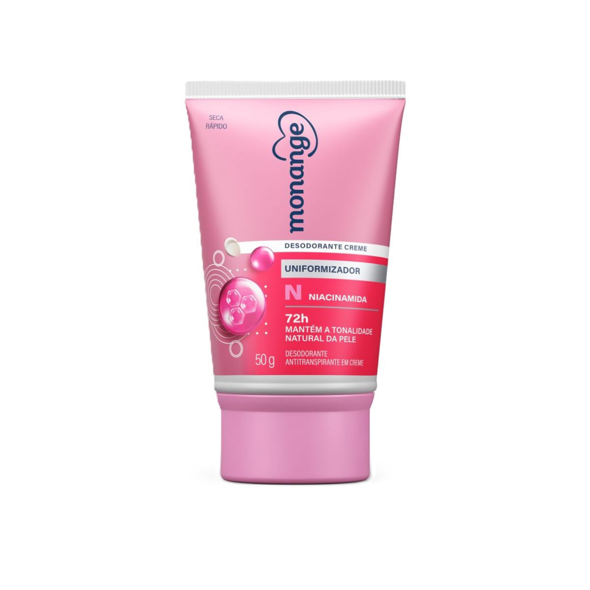 Desodorante Antitranspirante Monange Creme Uniformizador 50g