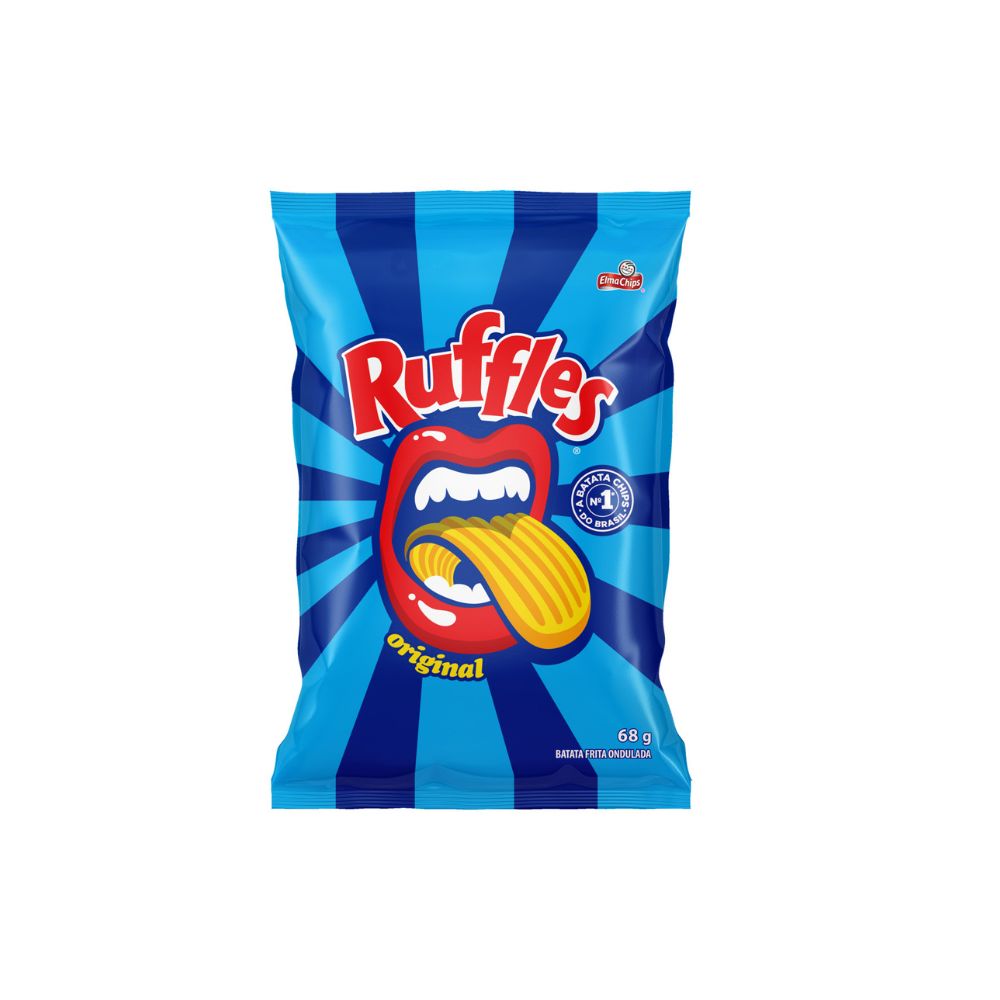Batata Frita Ruffles Original Elma Chips 68g