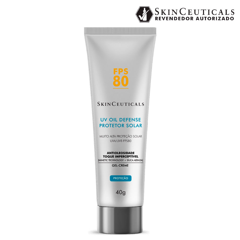 Protetor Solar Skinceuticals UV Oil Defense FPS80 Resistente à Água 40g