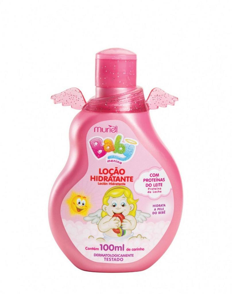 Loção Hidratante Baby Muriel Menina 100ml
