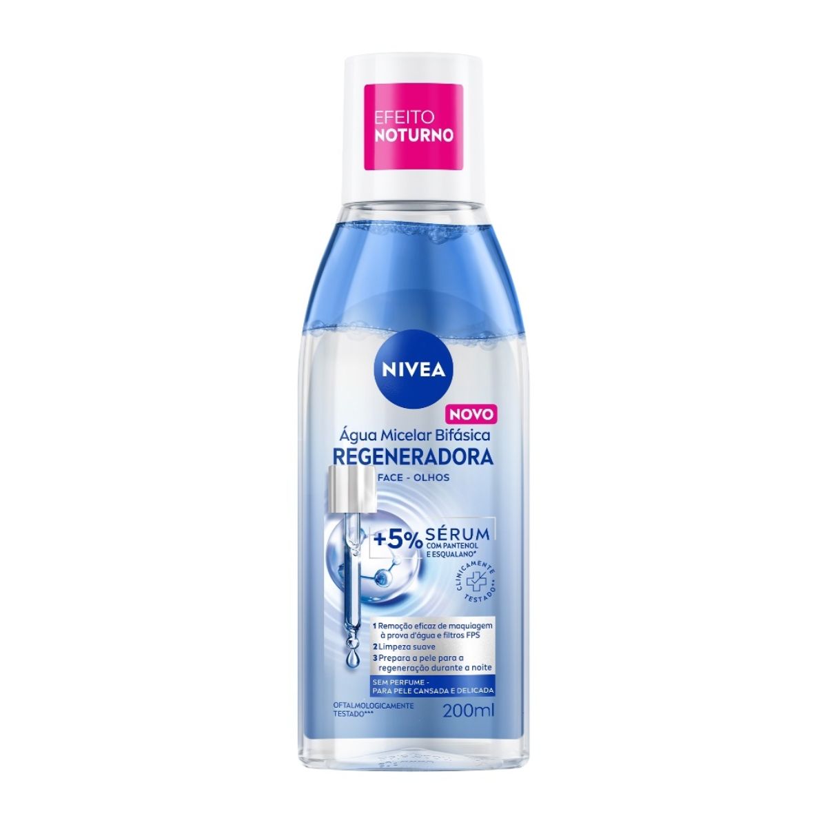 Água Micelar Bifásica Nivea Regeneradora 200ml