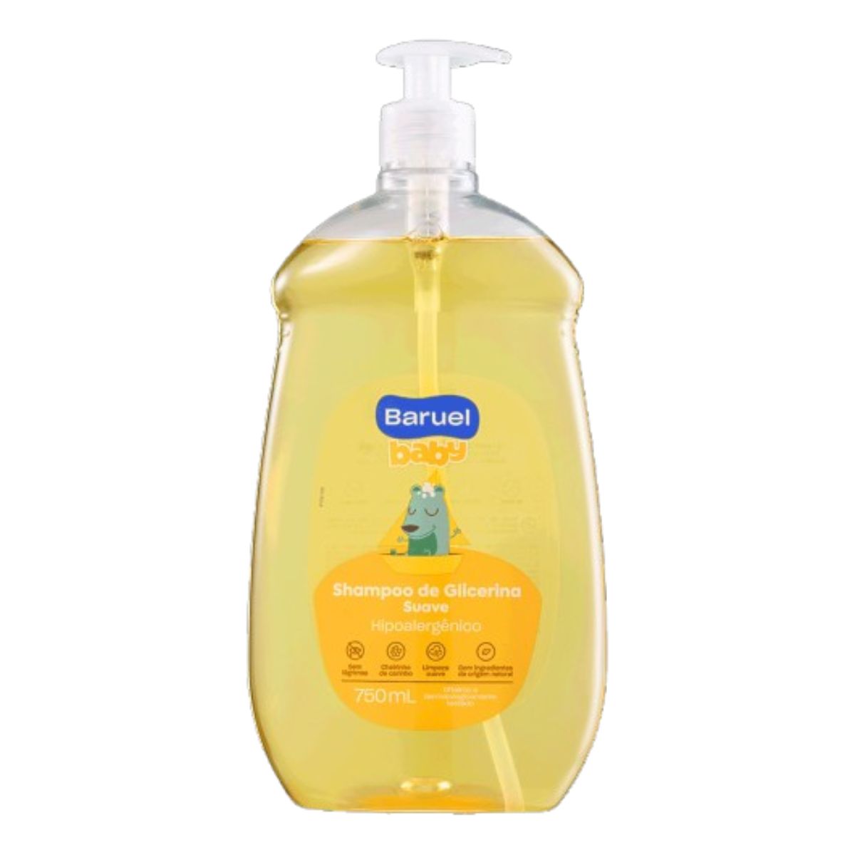 Shampoo Baruel Baby Glicerina Suave 750ml