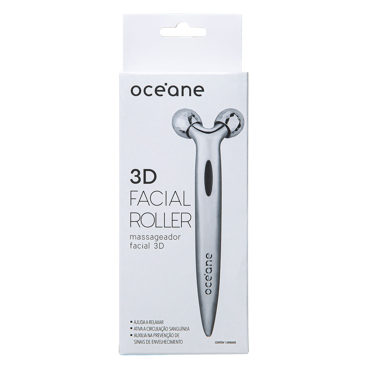 Massageador Facial Océane 3D Facial Roller 1 Unidade
