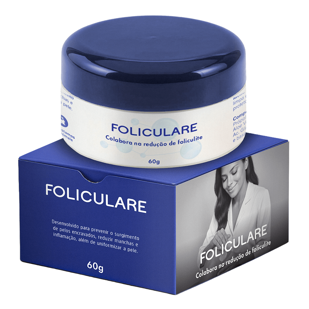 Foliculare – Reduz Foliculite e Pelos Encravados