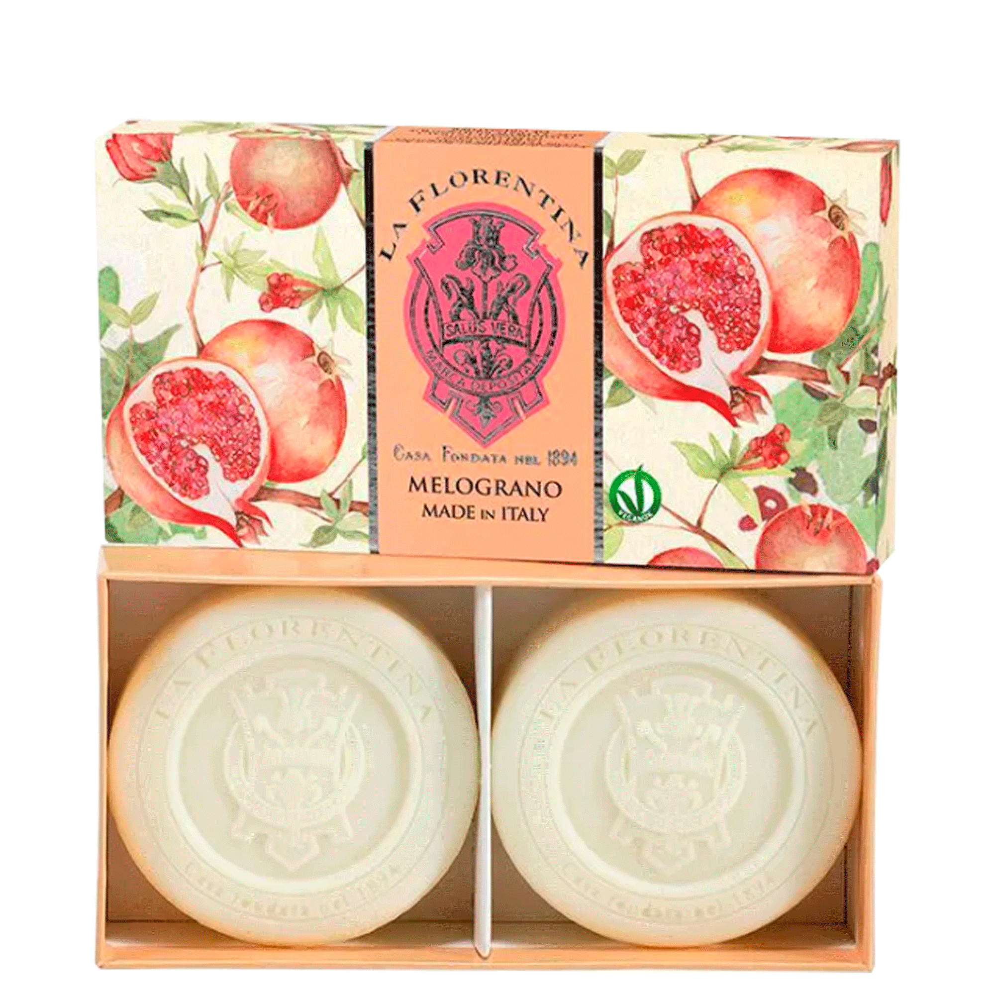 La Florentina Melograno – Sabonete em Barra – Kit 2x115g