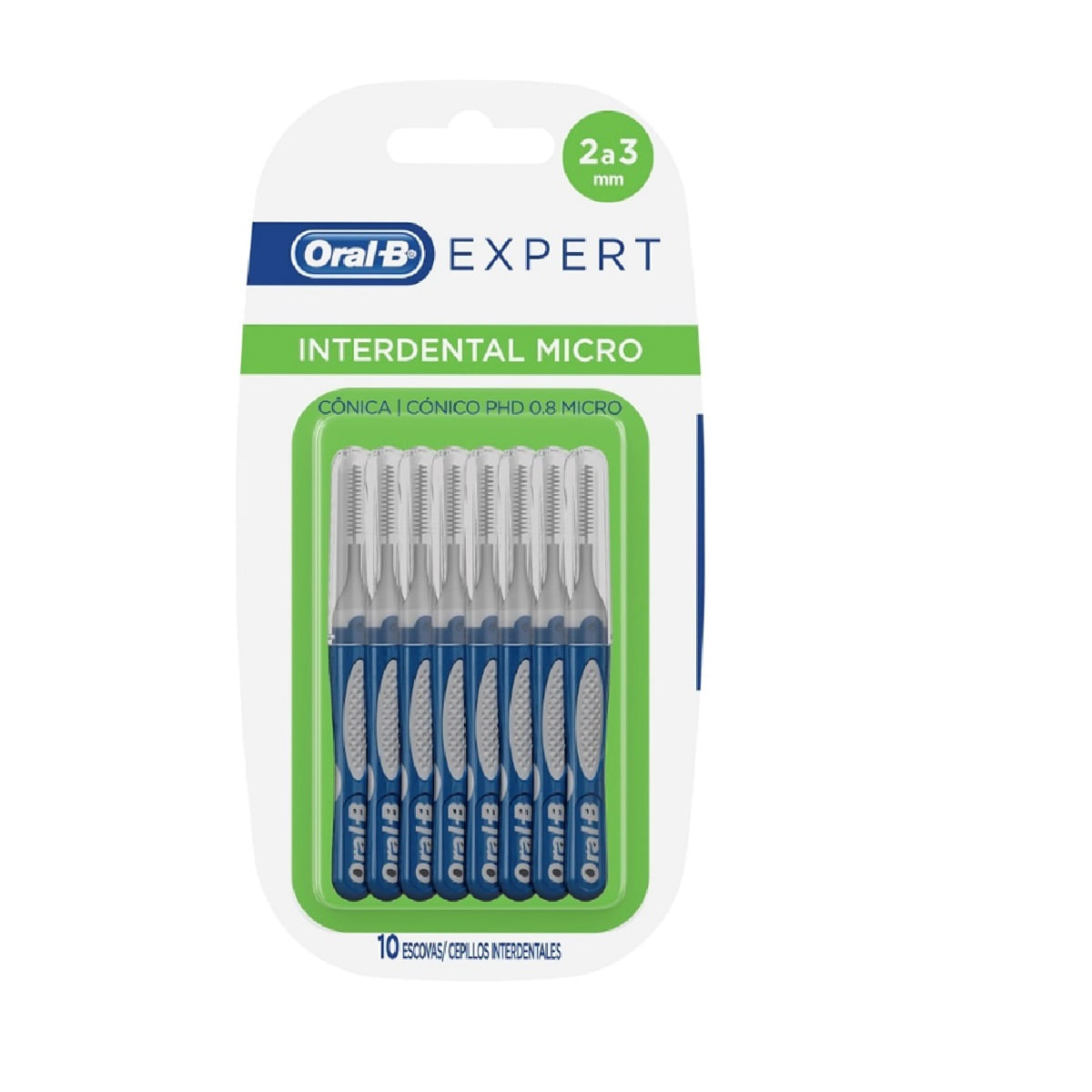 Escova Interdental Oral-B Expert Micro Cônica PHD 0,8 10 Unidades