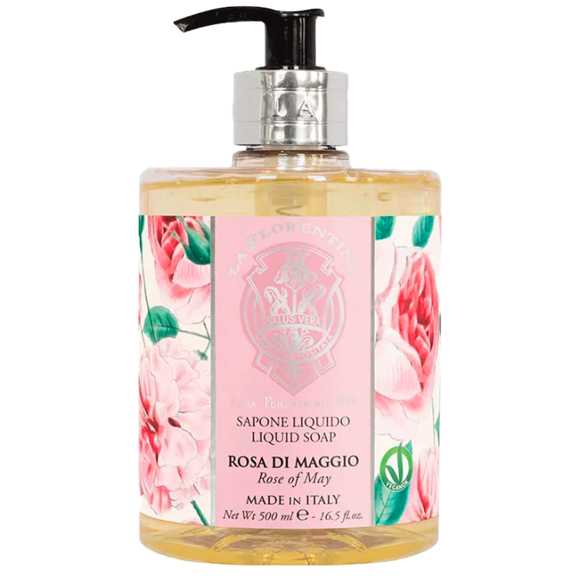 La Florentina Rosa Di Maggio - Sabonete Liquido 500ml