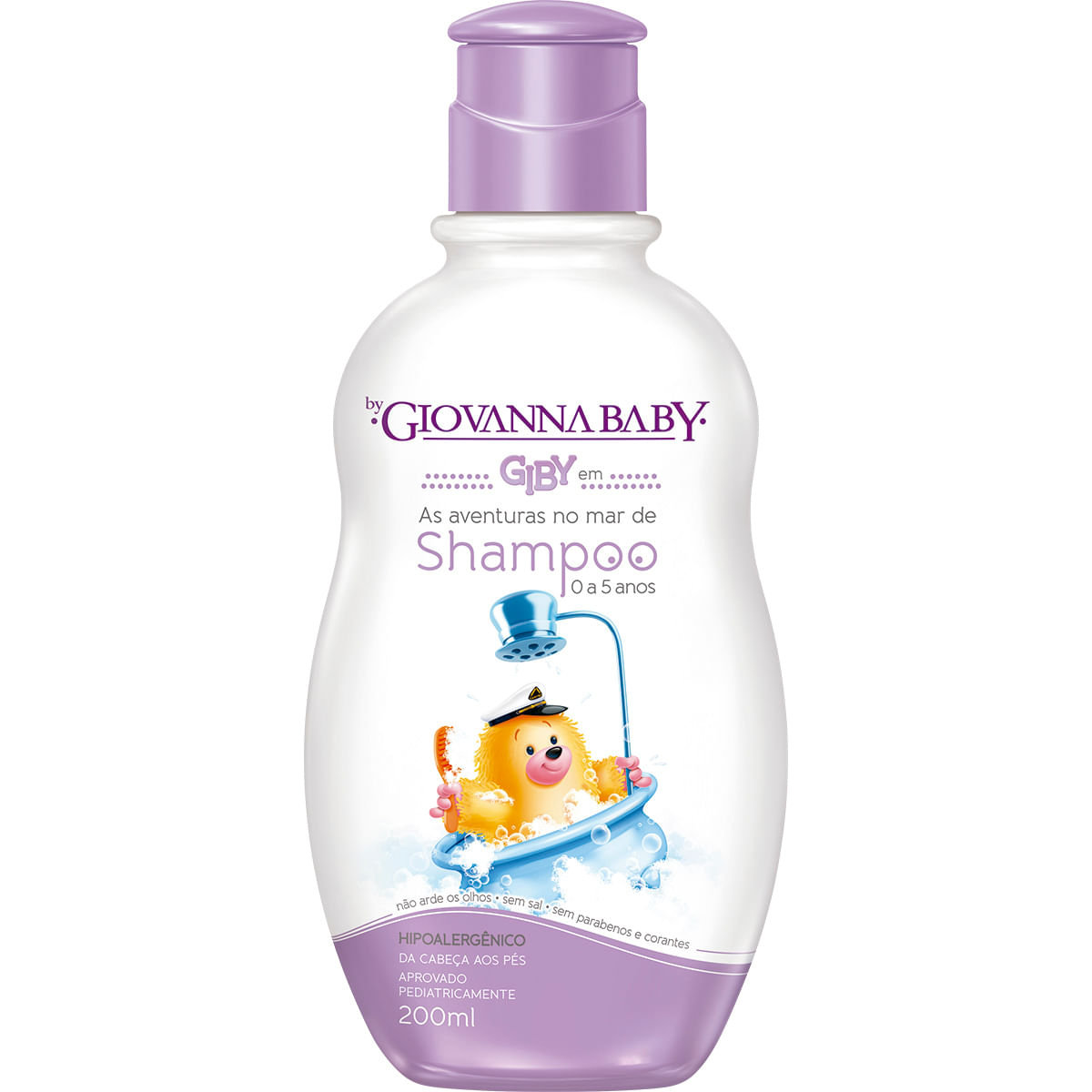 Shampoo Infantil Giovanna Baby Giby da Cabeça aos Pés 200ml