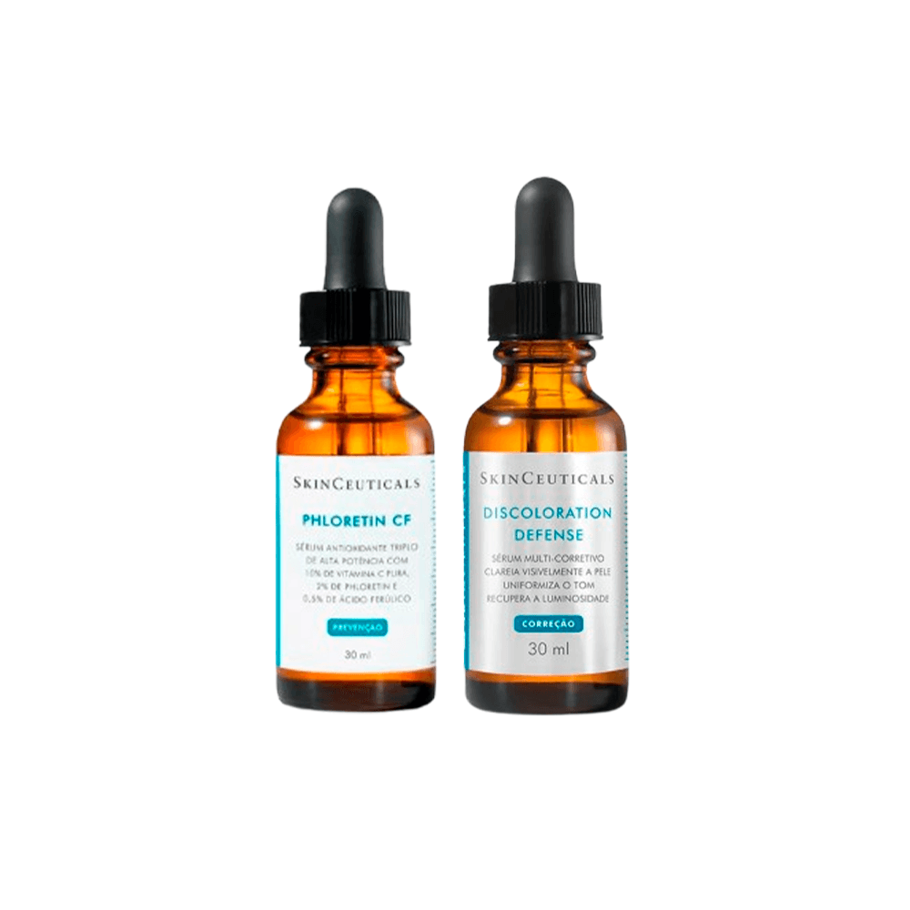 Kit Skinceuticals Sérum Phloretin CF 30ml + Sérum Discoloration Defense 30ml
