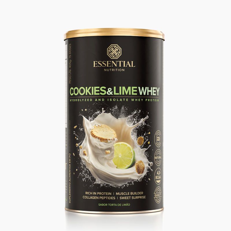 Essential Nutrition - Cookies & Lime Whey - 405g