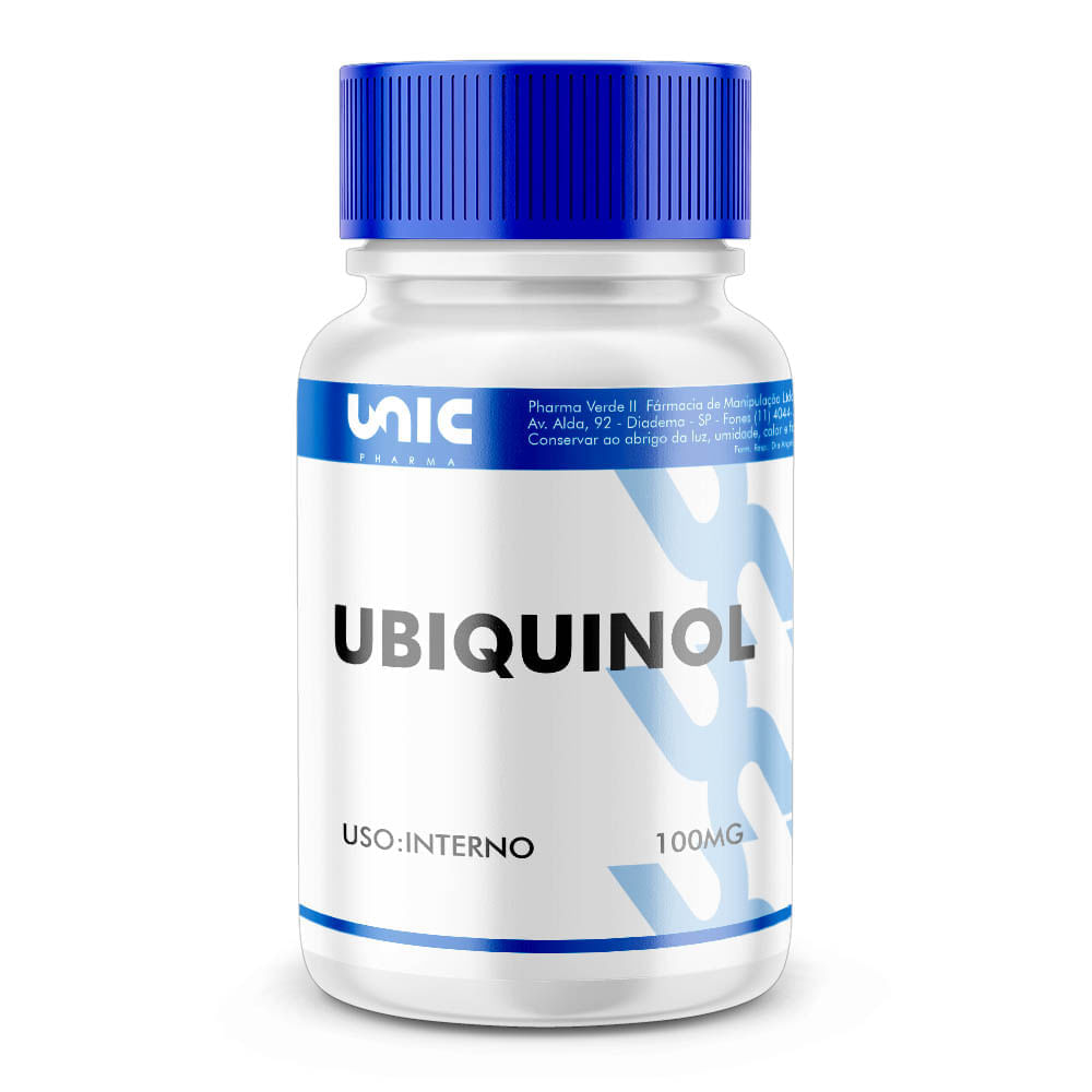 Ubiquinol Coenzima Q10 Ativa - 30 Cápsulas