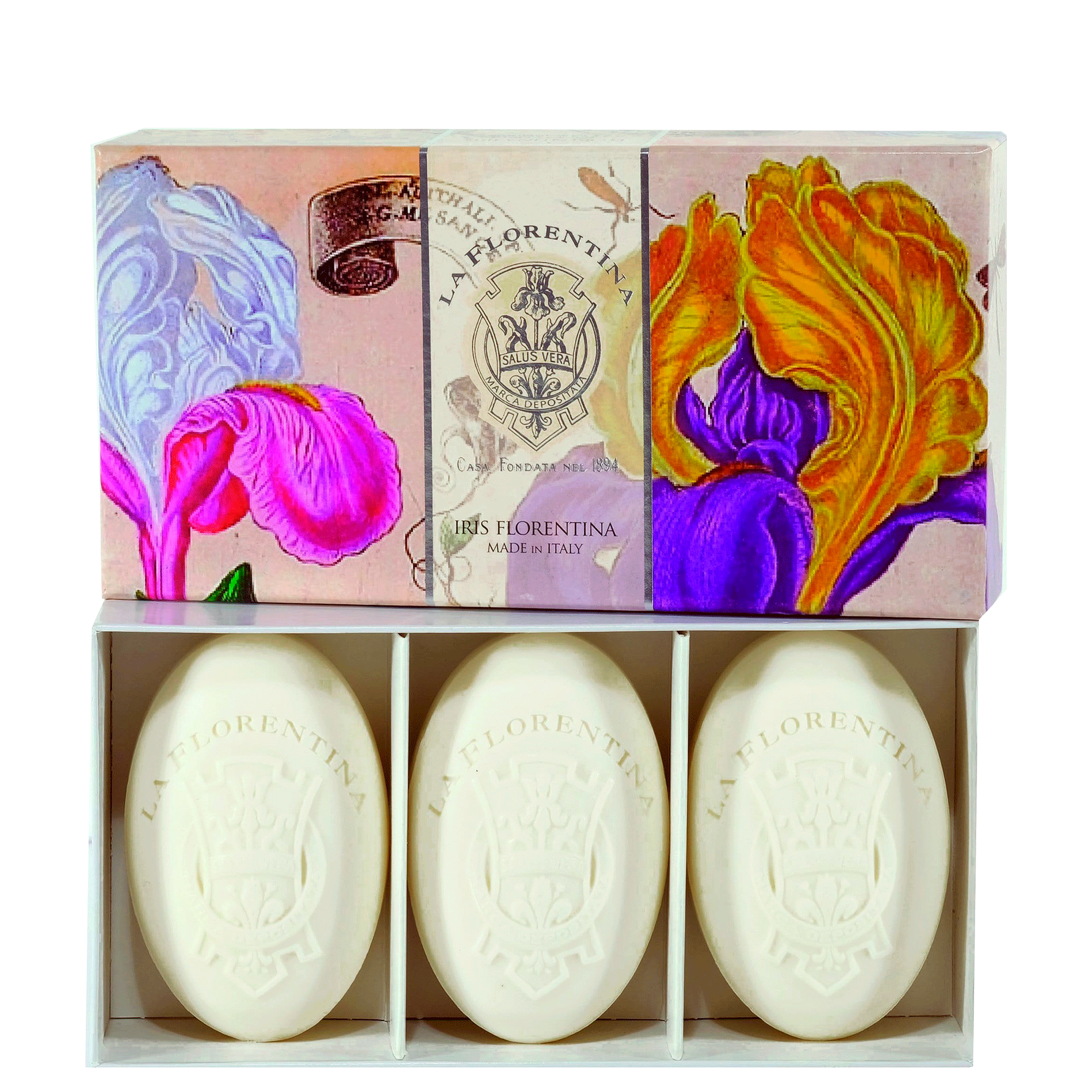 La Florentina Iris Florentina – Sabonete em Barra – Kit 3x150g
