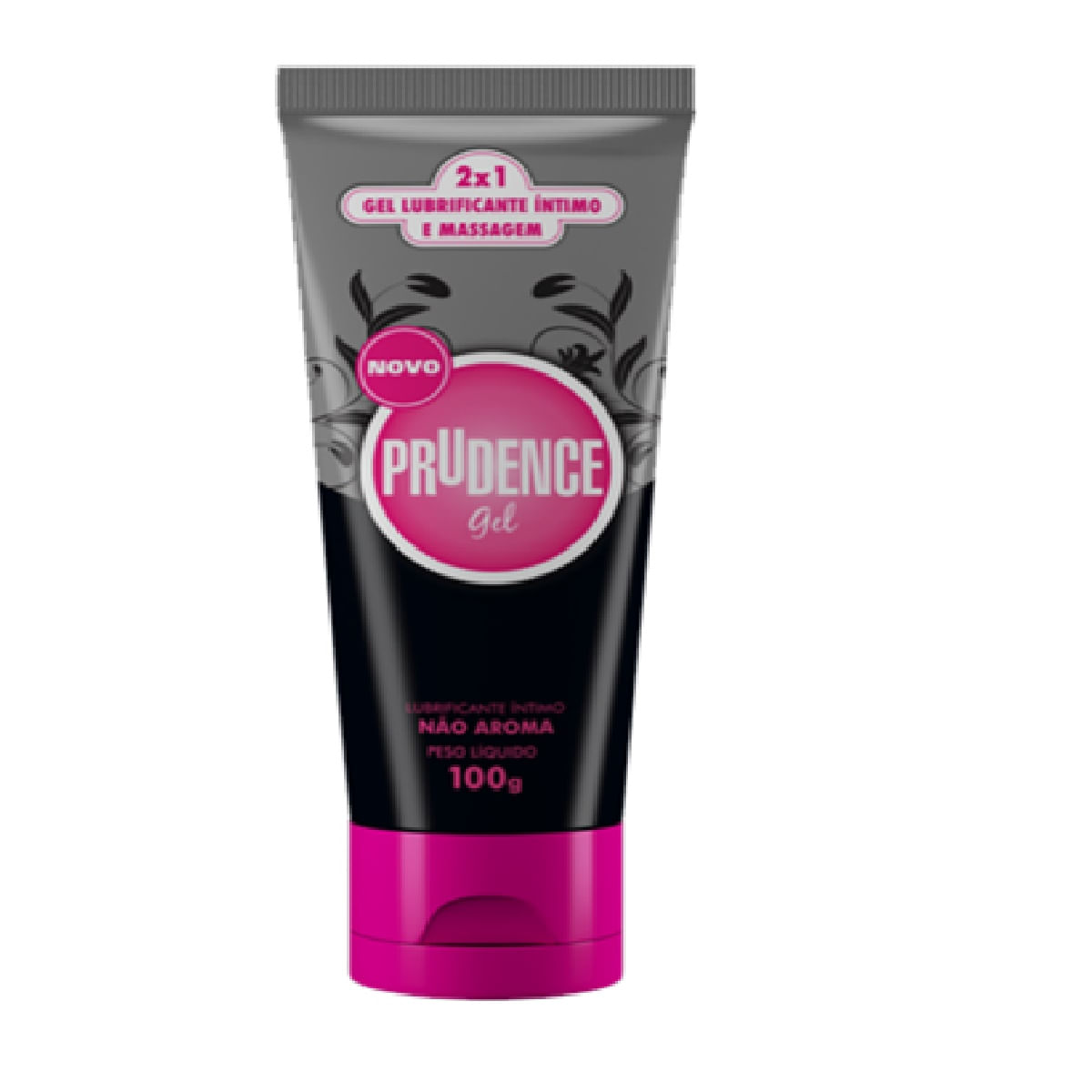 Lubrificante Íntimo Prudence 2 em 1 Gel e Massageador Sem Aroma 100g