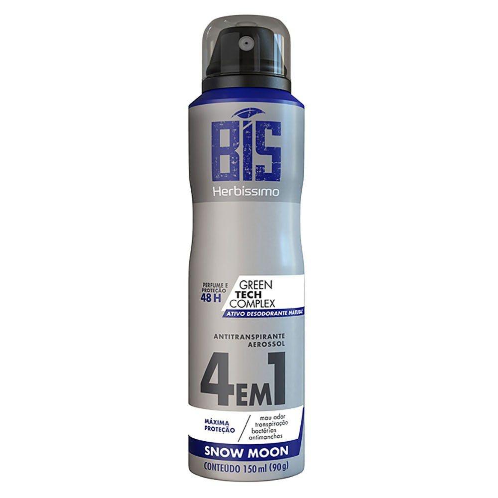 Desodorante Herbíssimo Aerosol Masculino Snow Moon 150ml