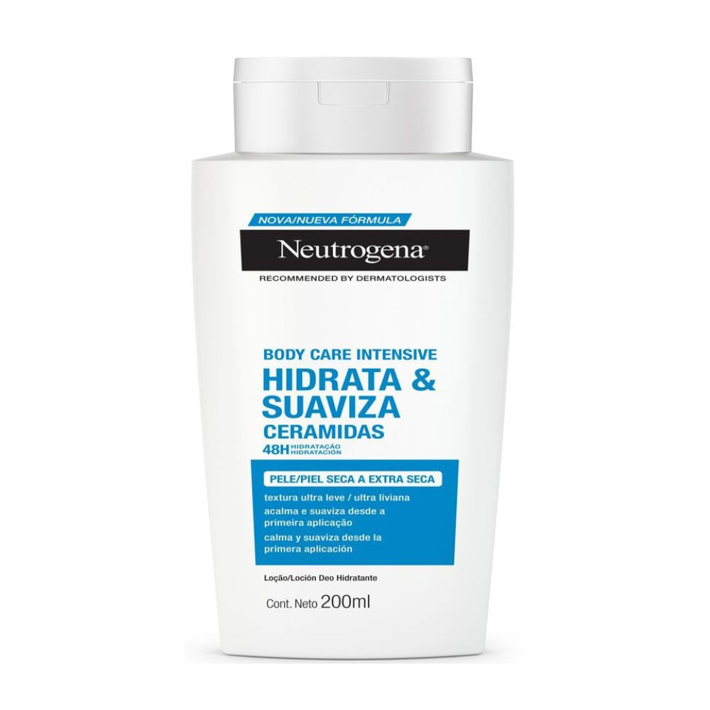 Loção Corporal Neutrogena Body Care Intensive Hidrata e Suaviza 200ml
