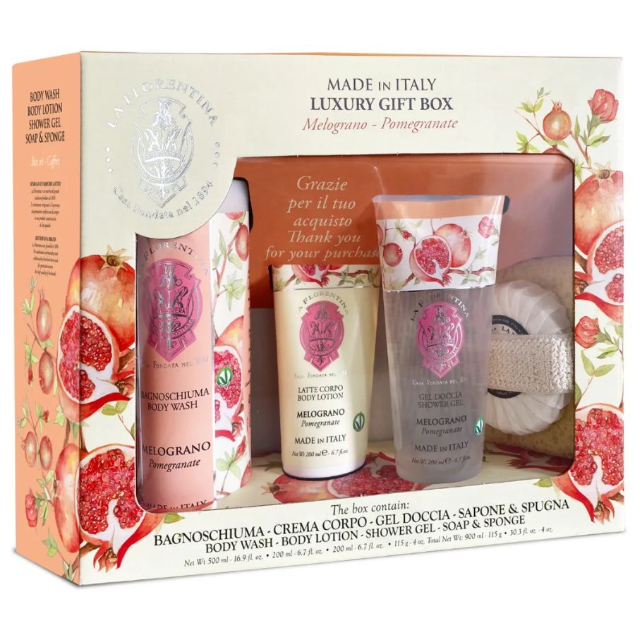 Kit Spa Pomegranate ( 5 Itens ) - La Florentina '