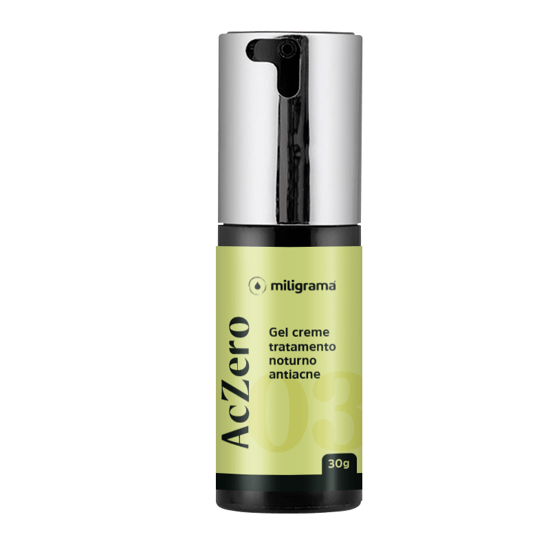 Gel Creme de Tratamento Noturno Antiacne 30g- Linha AcZero