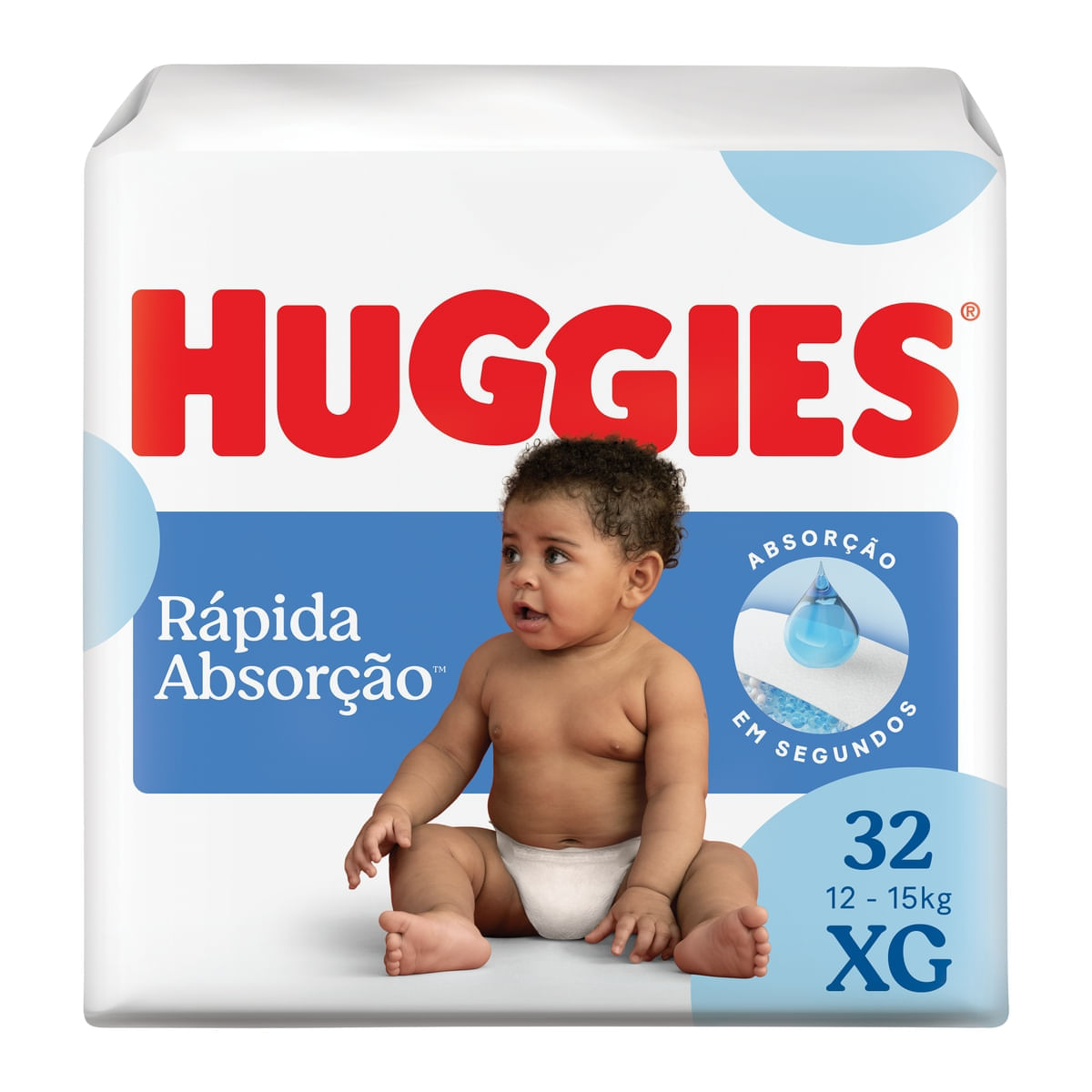 Fralda Huggies Tripla Proteção XG 32 Unidades