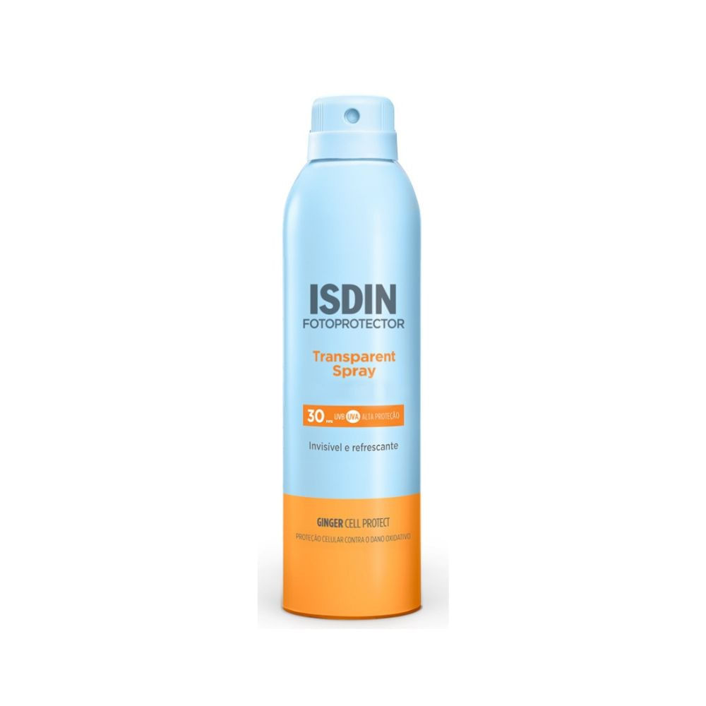 Protetor Solar ISDIN Transparent Spray FPS30 Wet Skin Aerossol 250ml