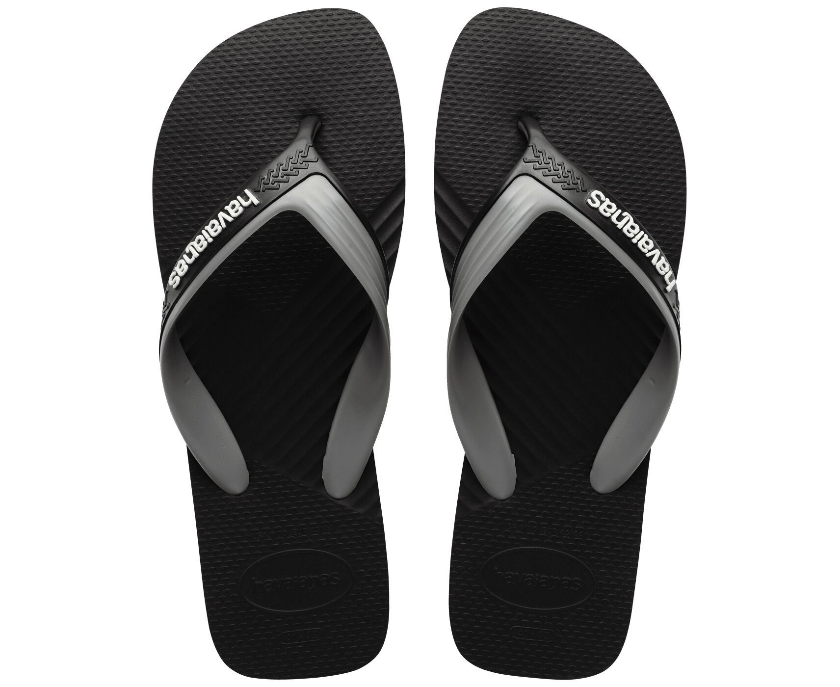 Chinelo Havaianas Dual Masculina Preta 39/40